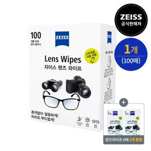 [자이스] 렌즈와이프 일회용 휴대폰클리너 100매 추가 12매 카메라액정클리너 렌즈청소 먼지제거