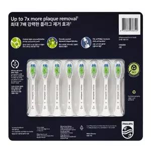 [필립스]PHILIPS 필립스 소닉케어 전동칫솔모 옵티멀 화이트 8개입 세트 HX6068/8개입