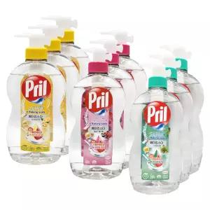 헨켈 프릴 베이킹소다 주방세제 700ml 본품 x3개 퓨어레몬 와일드베리 그린허브