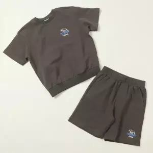 [롯데백화점]지프 지프 포레스트 곰 반팔세트  KQ2TSU251-SET