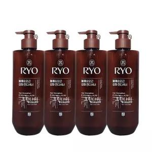려 컨디셔너 흑운 볼륨 모근강화 592ml x4개