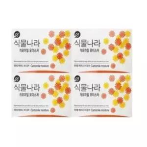 식물나라 비누 캐모마일모이스처 90gx4입 (총4개)