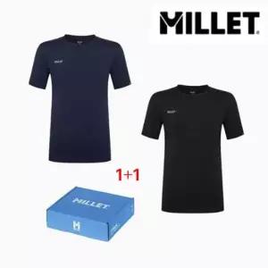 [롯데백화점]MILLET [정상가 69,000 원] 26년 남성 말로 2팩 기능성 반팔 라운드 티셔츠_MUVUT469