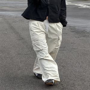 [AK수원점] [후아유] 여성 Nylon Cargo Pants(Set-up) WHTAG2312F