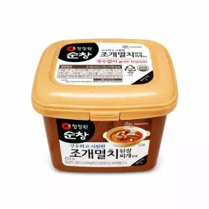 청정원 순창 조개멸치 된장 찌개양념 된장찌개 450g