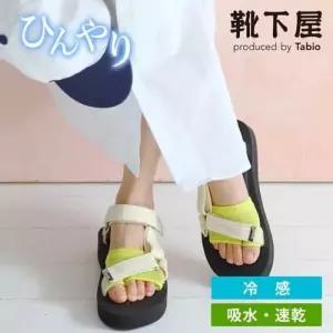 Tabio 타비오 샌들양말 냉감 메쉬 토삭스 여성용 일본 샌들삭스 덧신 미끄럼방지 쪼리양말