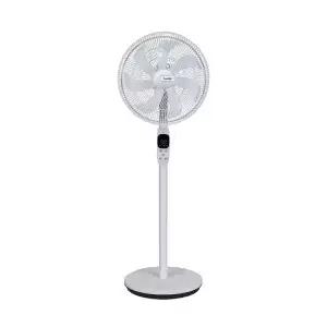 소니퍼 SF-6528 지능형 스탠드 팬 3단계 풍속 모드 7날개 LED 표시등 리모컨 터치 전면 패널 조작