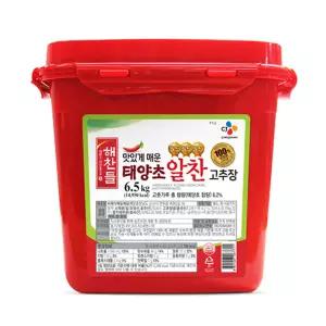 해찬들 태양초 알찬 고추장 6.5kg