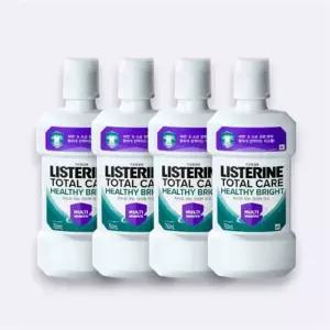 리스테린 헬씨 브라이트 750ml x4
