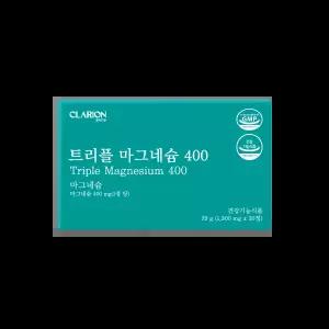 클라리온 트리플 마그네슘 400 30정 36g 1박스