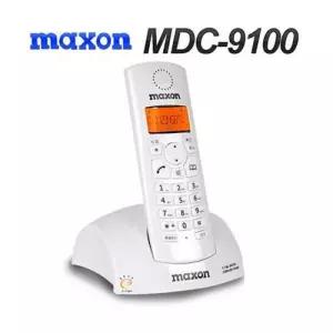 맥슨 MDC-9100 디지털 무선전화기 가정용전화기 매장 깨끗한통화 깔끔한디자인 사무실