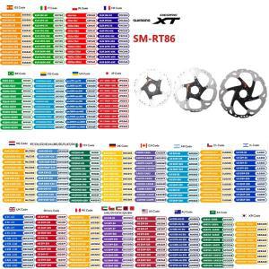 Shimano DEORE XT SM-RT86 6 볼트 유형 디스크 브레이크 로터 160/180/203mm ICE TECHNOLOGIES 기존 자전거