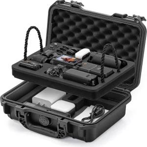 STARTRC 사진 OSMO 포켓 4/3 하드 케이스 DJI 3/4 크리에이터 콤보 액세서리용 이중 방수 다기능 대용량