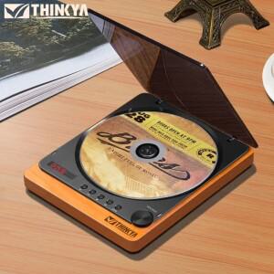레트로 우아한 하이파이 CD 플레이어, 휴대용 홈 오디오 플레이어, 광 출력, 고충실도 무손실 오디오 매니