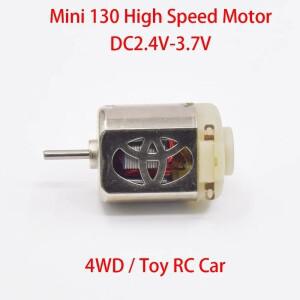 미니 소형 FF-130 모터 DC 2.4V 3V 3.2V 장난감 RC 4WD 레이싱 슬롯 카용 고속 마이크로 130 전기 엔진