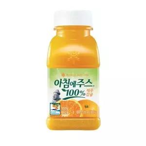 아침에주스 210ml 100% 제주감귤 1개 상쾌한 아침주스