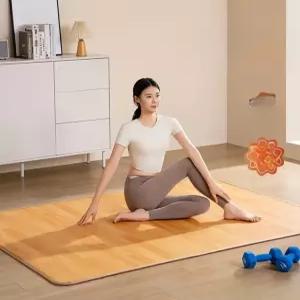 전기 매트 2인용 온돌 카페트 탄소 장판 특대형투난방  온열 거실.