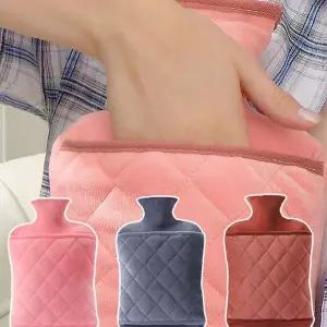 물주머니 1L 온수팩 커버 포함 손 발 보온 찜질 용품 겨울 난방 휴대용 온열