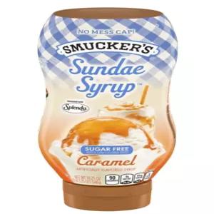 SMUCKERS 무설탕 카라멜 시럽 546ml