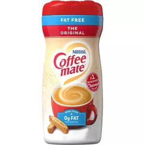 Coffee mate 커피메이트 오리지날 팻프리 파우더 커피 크리머 473ml 12개