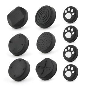 PS Vita PSV 2000용 6PCS 엄지 스틱 2001 그립 아날로그 실리콘 조이스틱 캡 커버 액세서리 교체 보호 케이스