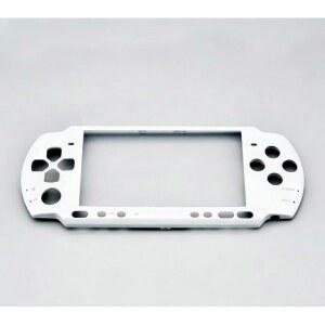 PSP 3000 3001 3002 3003 콘솔용 새로운 교체용 전면 플레이트 쉘 케이스 커버 -흰색.
