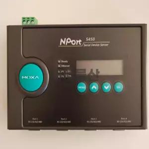 MOXA NPort 5450 시리얼 디바이스 서버 4포트 RS232 422 485