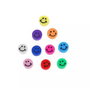 스마일 고무 비즈 스마일비즈 스마일팔찌 스마일마스크줄 스마일비즈재료 (WC1E147)