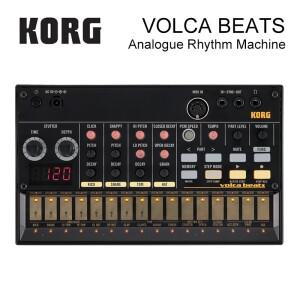 Korg Volca Beats 아날로그 리듬 머신 일렉트라 스타일 시퀀서, 솔리드 아날로그 드럼 사운드로 생성 된 피