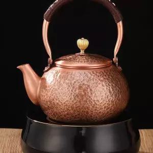 구리 양은 티팟 끓이기 커피 이상 주전자 .2L 1L 차