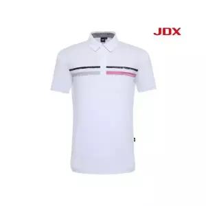 JDX 남성 보더 크랙 반팔 티셔츠X2TSV2543WH 1226865