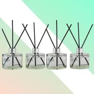 코코도르 시그니처 양재동꽃시장향 디퓨저 200ml 4개 실내방향제 인테리어 선물용 화장실 거실 향기소품