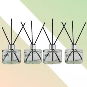 코코도르 시그니처 숲속새벽공기향 디퓨저 200ml 4개 실내방향제 인테리어 선물용 화장실 거실 향기소품