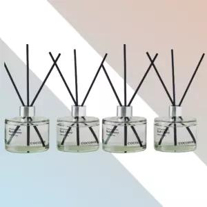 코코도르 시그니처 프리지아앤페어향 디퓨저 200ml 4개 실내방향제 인테리어 선물용 화장실 거실 향기소품