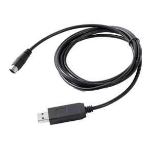 B RS232 미니 DIN 6핀 프로그래밍 케이블 LS XGB XGM XBC PLC 통신과 호환 가능