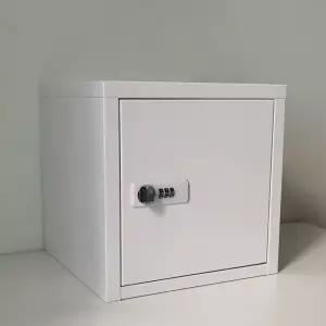 보관함 번호키 락커 미니 25CMx25CMx25CM 비밀번호 탁상용 핑크