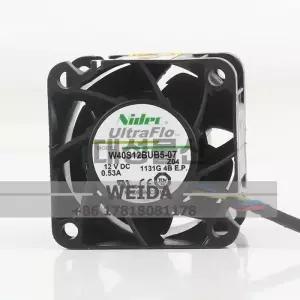 니덱 서버 섀시 팬 W40S12BUB5-07 Z04 40x40x28mm 12V 0.53A