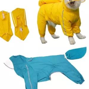 대형견 레인코트 우비 바람막이 애견비옷 외출 12XL