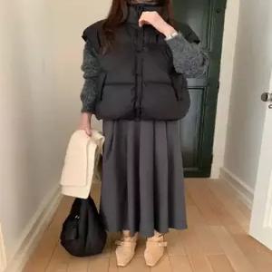 캐주얼 여성용 다운 조끼 차이나 패딩조끼 CH1