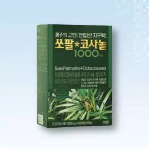 남진 쏘팔코사놀 1000 x 60캡슐(2개월분) 쏘팔메토 소팔코사놀 홈쇼핑