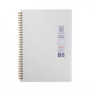 옥스포드 4000 밀크 PP 절취 스프링노트 B5 코넬 좌철210x149mm 80매 박스