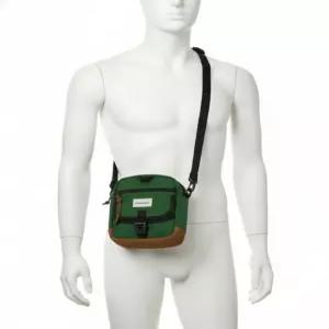 디스이즈네버댓 T Logo Shoulder Bag Green TN261WBASB02