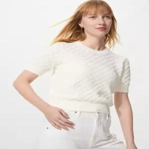 [매장정품] UNIQLO 포인텔크루넥스웨터반팔 E485574-000-00 2233520