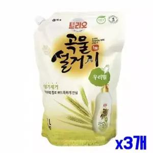 설거지 주방세제 곡물세정제 우리밀 주방용세제 비누 본상품 리필