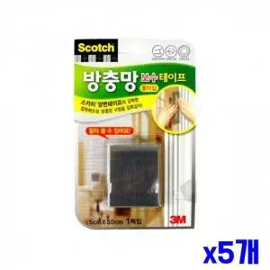 보수용 방충망 보수테이프 창문 스티커 셀프 벌레 5개 교체 설치