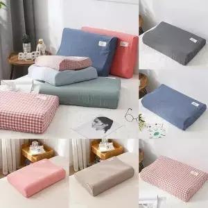 30x50cm 가정용 침실용 면 라텍스 베개 커버 세탁 가능한 메모리