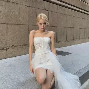 웨딩 미니 드레스 스냅 웨딩캐주얼촬영 웨딩드레스 촬영