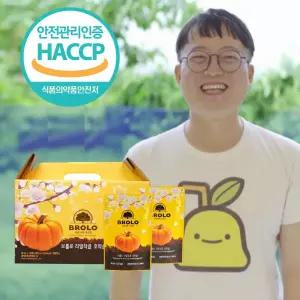 리얼착즙 호박즙 90ml 100포 스탠딩형