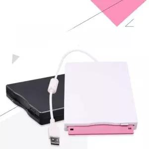 USB 외장 플로피 드라이브 디스크 리더기 1.44M FDD 외장 블랙 없음 용 외장형