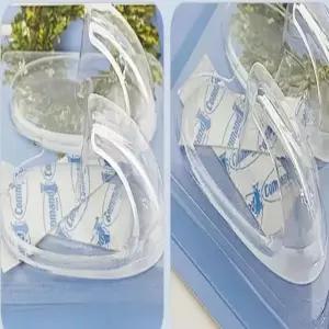 ( )투명후크 (6x2.6cm 제한하중900g) 벽부착행거 벽에붙이는고리 주방걸이 벽후크 붙이는후크 벽걸이후크